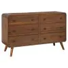 CoasterEssence 205131KW-S5 Robyn - 5 Piece California King Bedroom Set - Dark Walnut