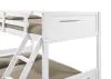 CoasterEveryday 405052WHT Littleton - Wood Twin Over Full Bunk Bed - White