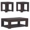 Liberty Furniture 201-OT-3PCS Lennox Hill - 3 Piece Set (1 Cocktail 2 End Tables) - Bark