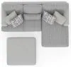 Jackson Furniture Industries 3480/46/76/12-18 Jackson Furniture Industries 3480/46/76/12-18 Titan - 2 Piece Sofa Chaise With Comfort Coil Seating, 40