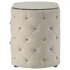 Coaster Fine Furniture 360112 Sonya - 2-Drawer Upholstered Nightstand Bedside Table - Ivory