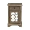 Liberty Furniture 244N-OT1021 Liberty Furniture 244N-OT1021 Magnolia Manor - Chair Side Table - Weathered Bisque