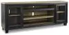 Ashley Furniture W989-68 Foyland - XL TV Stand w/Fireplace Option - Black / Brown