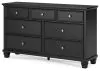Ashley Furniture B687-31 Lanolee - Dresser - Black