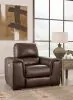 Ashley Furniture U2550213 Alessandro - PWR Recliner/Adj Headrest - Walnut
