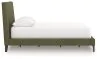 Ashley Furniture PCB3367-72 Chirason - Full Upholstered Bed With Roll Slats - Sage Green
