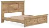 Ashley Furniture PCB1170B13 Ashley Furniture PCB1170B13 Makidern - King Panel Storage Bed With Storage Footboard - Tan