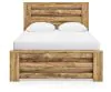 Ashley Furniture PCB1580B4 Maystonna - Queen Panel Bed - Brown