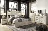 Ashley Furniture B192B19 Ashley Furniture B192B19 Cambeck - King Panel Bed With Side Storage Drawers - Whitewash