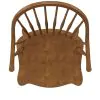 Liberty Furniture 382-C1000A Hearthstone Ridge - Windsor Back Arm Chair - Tobacco / Black