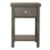 Liberty Furniture 406-OT1023 Modern Farmhouse - Drawer Chair Side Table - Dusty Charcoal
