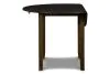 New Classic D1701-40S-BRN New Classic D1701-40S-BRN Gia - 3 Piece Dining Set (Dining Drop Leaf Table & 2 Chairs) Faux Leather - Brown