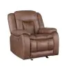 New Classic U2505-13P1-BRW Morello - Glider Recliner With Power Footrest - Brown