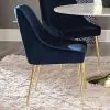 CoasterElevations 192492 Mayette - Upholstered Side Dining Chair (Set of 2) - Blue