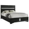 Coaster Fine Furniture 206360F Miranda - Upholstered Full Panel Bed - Black