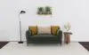 Coaster Fine Furniture 509132 Jade - Chenille Upholstered Modern Track Arm Loveseat - Green