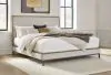 Benchcraft® B622/31/36/58/94/92(2) Benchcraft® B622/31/36/58/94/92(2) Tomtyn - 6 Pc. - Dresser, Mirror, California King Upholstered Bed, 2 Nightstands - Light Brown