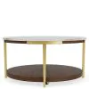 Riverside Furniture 28502 Emery - Round Cocktail Table - Smoked Cherry