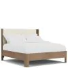 Riverside Furniture 42570-42571-42572 Jaxon - Queen Upholstered Bed - Casual Mink