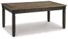 Ashley Furniture D736-25 Tyler Creek - Rectangular Dining Room Table - Black / Gray