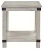 Ashley Furniture T929-3 Carynhurst - Rectangular End Table - Whitewash