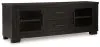 Ashley Furniture W841-168 Galliden - Extra Large TV Stand - Black