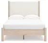 Ashley Furniture B2615B8 Cadmori - Full Upholstered Panel Bed - Two-tone