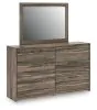 Ashley Furniture PCB2005B1 Ashley Furniture PCB2005B1 Elbrim - Dresser And Mirror - Brown