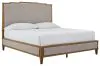 Ashley Furniture B895B6 Sharlance - King Upholstered Panel Bed - Light Brown