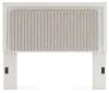 Ashley Furniture PCB3381-57 Ashley Furniture PCB3381-57 Zuraleus - Queen Upholstered Panel Headboard - White