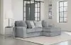 Jackson Furniture Industries 2477/46/76/2-28 Jackson Furniture Industries 2477/46/76/2-28 Glacier - 2 Piece Sofa Chaise (LSF Loveseat / RSF Chaise) - Shark