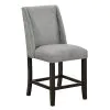 New Classic D1221-22 Faust - Counter Chair (Set of 2) - Gray
