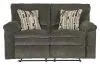 Jackson Furniture Industries 1272-1405/38-2500/29 Tosh - Reclining Loveseat - Pewter