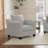 Coaster Fine Furniture 508583 Salizar - Upholstered Flared Arm Accent Chair - Sand