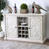 Furniture of America CM3089SV Georgia - Server - Antique White