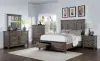 Furniture of America CM7461GY-N Durango - Nightstand With USB