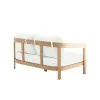 New Classic G5511-22-WHT Wesley - Patio Loveseat With Cushions - White