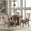 Intercon LM-TA-5454-WOA-C Landmark - Round Dining Table - Weathered Oak