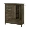 Intercon SM-BR-N4305C-GRY-C San Mateo Youth - Chifferobe - Dark Gray
