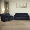 New Classic 20-U1816K-2NP New Classic 20-U1816K-2NP Willow - 2 Piece Sofa & Loveseat - Black