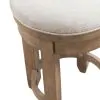 Liberty Furniture 922-OT9003 Millstone - Upholstered Console Swivel Stool - Nutmeg