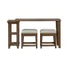 Liberty Furniture 930-OT-A3PCS Carolina Park - 3 Piece Console Set - Amber Brown