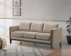 Coaster Fine Furniture 511101 Islington - Fabric Upholstered Panel Arm Sofa - Taupe