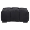 Coaster Fine Furniture 511064 Octavia - Fabric Rectangular Upholstered Ottoman - Black