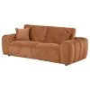 Coaster Fine Furniture 504951 Burnett - Chenille Upholstered Wide Arm Sofa - Burnt Orange