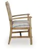 Benchcraft® D858-01A Ridgester - Dining Upholstered Arm Chair (Set of 2) - Light Brown