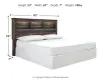 Ashley Furniture B211-69 Ashley Furniture B211-69 Drystan - King/Cal King Bookcase HDBD - Brown / Beige
