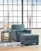 Ashley Furniture 40605/20/14 Cashton - 2 Pc. - Chair, Ottoman - Blue