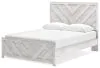 Ashley Furniture B3788B4 Cayboni - Queen Panel Bed - Whitewash