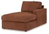 Ashley Furniture 92102S70 Ashley Furniture 92102S70 Modmax - 5 Piece Double Chaise Sectional With Audio Console - Spice